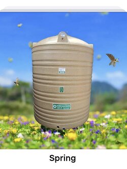 ถังน้ำ 5000 ลิตร แกรนิตทราย ราคาพร้อมส่งกทม.และปริมณฑล12,900 แถมลูกลอย มีมอก.รับประกัน15ปี วัสดุFOODGRADE สำหรับบรรจุน้ำดื่มน้ำใข้