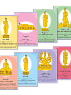 Chanting for Buddha image of the Seven days Posters EP-562