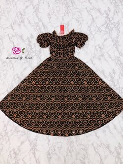 Kloset Maxi dress แม็กซี่เดรสตัวยาวแสนสวย (น้ำตาล)