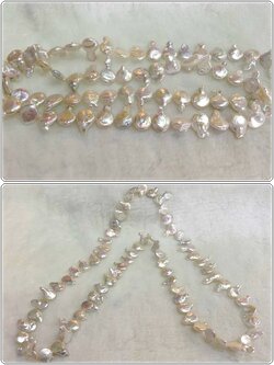 สร้อยคอไข่มุกแท้ บาร๊อกยาว 30 นิ้ว