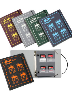 แฟ้มห่วง ใส่ SD Card พร้อมซองพลาสติก RB-730