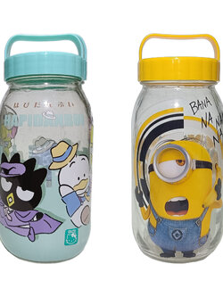 Bottle Jar Hapidanbui Sanrio ขวดโหลเก็บของตัวละครชายจากการ์ตูนซานริโอ