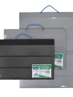 บอร์ดใส่บัตรคำ 6 แถว สูง 86 ซม. EB-056