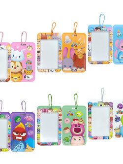 Card Holder Tsum tsum Disney Pixar Keychain ป้ายชื่อลายการ์ตูนดิสนีย์ พวงกุญแจซูม ซูม ที่ใส่บัตรลิขสิทธิ์ MagicLand6