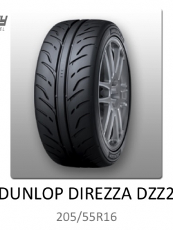 DUNLOP DIREZZA DZZ2 205/55R16