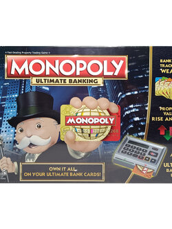 Game Board Ultimate Banking E-Bank E-Card Dice Tower เกมเศรษฐีแบบการ์ดคิดเงิน เกมกระดาน