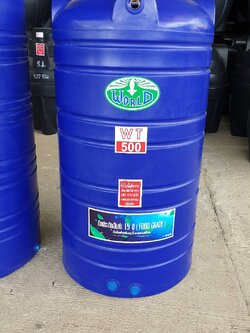 แทงค์น้ำ SJ แทงค์น้ำดี ราคาเบาๆ500 ลิตร ราคา 2290 แถมลูกลอยทองเหลือง ส่งฟรีกทม.ปริมณฑล( ค่าขนส่งชลบุรี ระยอง ปราจีน นครนายก อยุธยา 250 บาท )