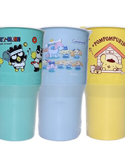Cup Plastic 38 oz Sanrio แก้วน้ำชั้นเดียว แก้วน้ำพลาสติก ลายการ์ตูนซานริโอ ขนาด 38 ออนซ์ เฮลโลคิตตี้