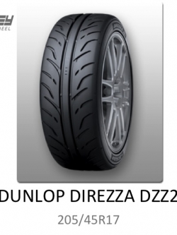 DUNLOP DIREZZA DZZ2 205/45R17