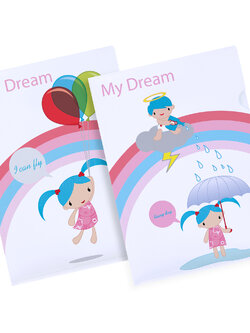 แฟ้มซอง A4 พิมพ์ลายมายดรีม