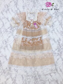 JSD Dress เดรสตัวยาวแขนพองแสนสวย