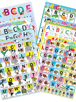 โปสเตอร์ความรู้ ชุดพยัญชนะ A-Z ขนาดA4