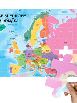 เกมจิ๊กซอว์ ชุดแผนที่ทวีปยุโรป ET-649
