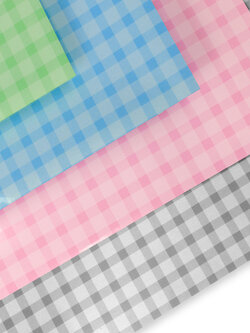 Plastic Posters Plaid pattern