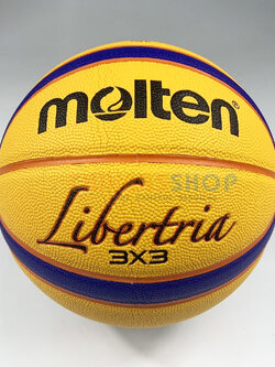 (ของแท้ 100%) ลูกบาส ลูกบาสเกตบอล Molten รุ่น B33T5000 Streetball Molten 3x3 ลูกบาสมีมอก. มาตรฐาน FIBA World Cup 3x3
