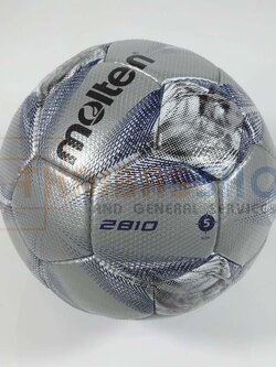 ลูกฟุตบอล ลูกบอล Molten F5A2810-SK ของแท้ เบอร์5 ลูกฟุตบอลหนัง PU หนังเย็บ ของแท้ 100% ใช้แข่งขัน