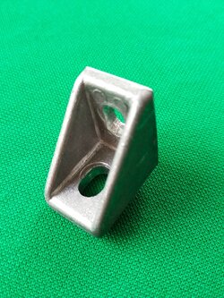 ฉากอลูมิเนียม ใช้กับอลูมิเนียมโปรไฟล์ หรือDiyใช้งานแบบอื่น ขนาดตามภาพ สวย หนาแข็งแรง บางตัวไม่มีเขี้ยวด้านล่าง