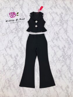 Vintage Set :: เสื้อแขนกุดตัวสวยทรงดี คอปกเก๋