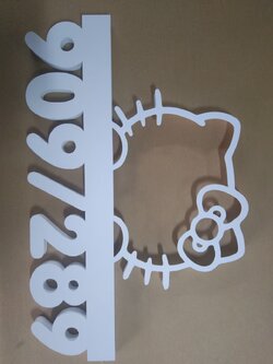 ป้ายพาสวู๊ดพ่นสี ป้ายเลขที่ 909/289