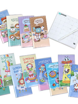 สมุดเขียน Memo 2569 Schedule Book 2026 ขนาด 9.5x17.8 ซม.