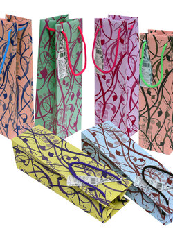 Plastic Bottle Bag with rope handle BW-153