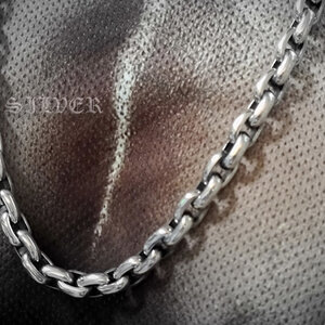 สร้อยคอเงินแท้ ลายโซ่ตัน HEAVY Necklace Sterling Silver 925 NSNL8673