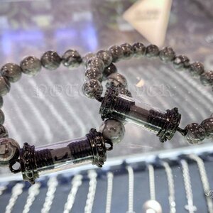 ข้อมือหินปีกัสโซ่ แจสเปอร์ Picasso Jasper 8MM NSBL2736