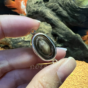 กรอบพระผ่าหวาย Sterling Silver 925 NSSV2930