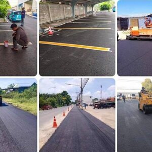 ทำถนนลาดยาง โทร 062-8794497 รับทำลานจอดรถ สร้างถนนลาดยาง รับเคลียร์พื้นที่ ทำพื้นหินคลุก คอนกรีตพิมพ์ลาย