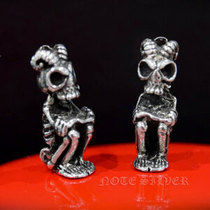โมเดลแพะเด็ก บาโฟจูเนียร์ /ตัวละ Baphomet junior Sterling Silver 925 NSSV2219