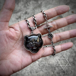 เลี่ยมจับขอบเรียบแบบสันเหลี่ยม Sterling silver 925 NSSV3138