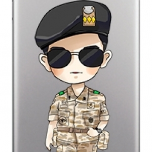 [PRE-ORDER] Descendants Of The Sun - Jelly Phone Case "Yoo Shi Jin"