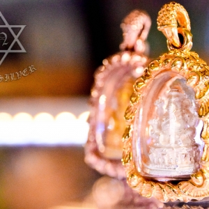 กรอบพระพิคเนศวร เนื้อทองคำแท้ 9K Gold แท้ NSYG1000