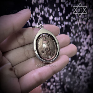 เลี่ยมจับขอบแบบสันเหลี่ยมเงินแท้Sterling Silver 925NSSV3339