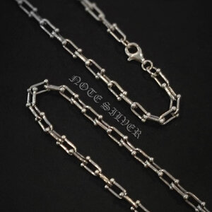 สร้อยคอเงินแท้ลายโซ่คลาสสิก ความยาว 24" Sterling Silver 925 NSNL3077