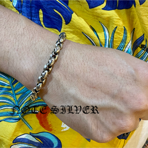 ข้อมือเงินแท้ Infinity T-Bar Star of David Sterling Silver 925 NSBL961