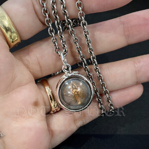 เลี่ยมผ่าหวาย กรอบเงินแท้ Sterling Silver 925 NSSV2696