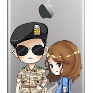 [PRE-ORDER] Descendants Of The Sun - Jelly Phone Case "Yoo Shi Jin & Kang Mo Yeon" (เคสใส)