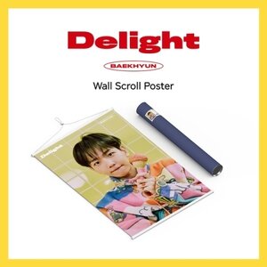 [PRE-ORDER] BAEKHYUN - Wall Scroll Poster “DELIGHT”