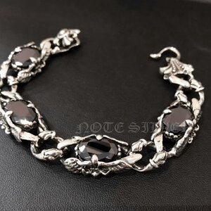 สร้อยข้อมือเงินแท้ลายปีกเฟลอร์เดอลีส์ Sterling Silver 925 NSBL1580