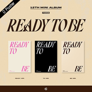 [PRE-ORDER] TWICE - 12th Mini Album "READY TO BE"