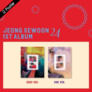 [PRE-ORDER] JEONG SEWOON - 1st Album "24" Part 2