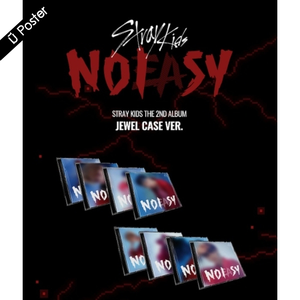 [PRE-ORDER] STRAY KIDS - 2nd Album "NOEASY" (Jewel Case Ver.)