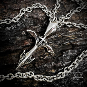 จี้กางเขน ลายกราฟฟิก Sterling Silver 925 NSPD1620