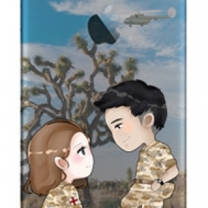 [PRE-ORDER] Descendants Of The Sun - Jelly Phone Case "Seo Dae Young & Yoon Myeong Joo" (มีพื้นหลัง)