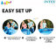 Intex Easy Set Pool 10ft (305x76 cm) no.28120 + Intex Easy Set Pool Cover 10ft (305cm) no.28021