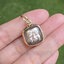 ตัวอย่างงานเลี่ยมผ่าหวาย ทำทอง 9k Gold NSGD2776