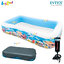 Intex Tropical Reef Family Pool 3.05x1.83x0.56 m no.58485 + Pool Cover & DQI Air Pump