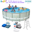 Intex 16ft Ultra Frame Pool Se (4.88x1.22 m) t w/Cartridge Filter Pump-Ladder-Pool Cover-Ground Cloth no.28322