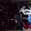หมวกกันน็อค REAL รุ่น Falcon ลาย Robotech สี ขาว-น้ำเงิน